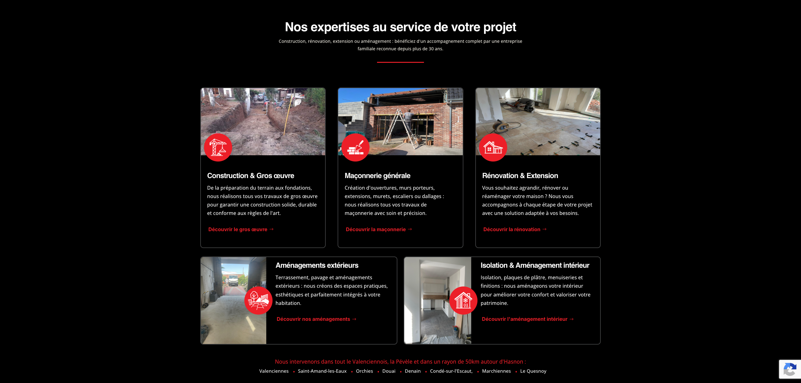 Présentation des services de construction, rénovation et maçonnerie de SAS RAUX CYRIL