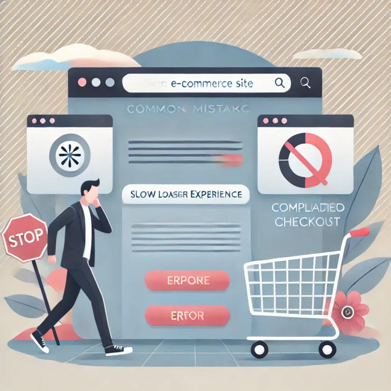 5 erreurs fréquentes sur les sites E-commerce qui font fuir vos clients