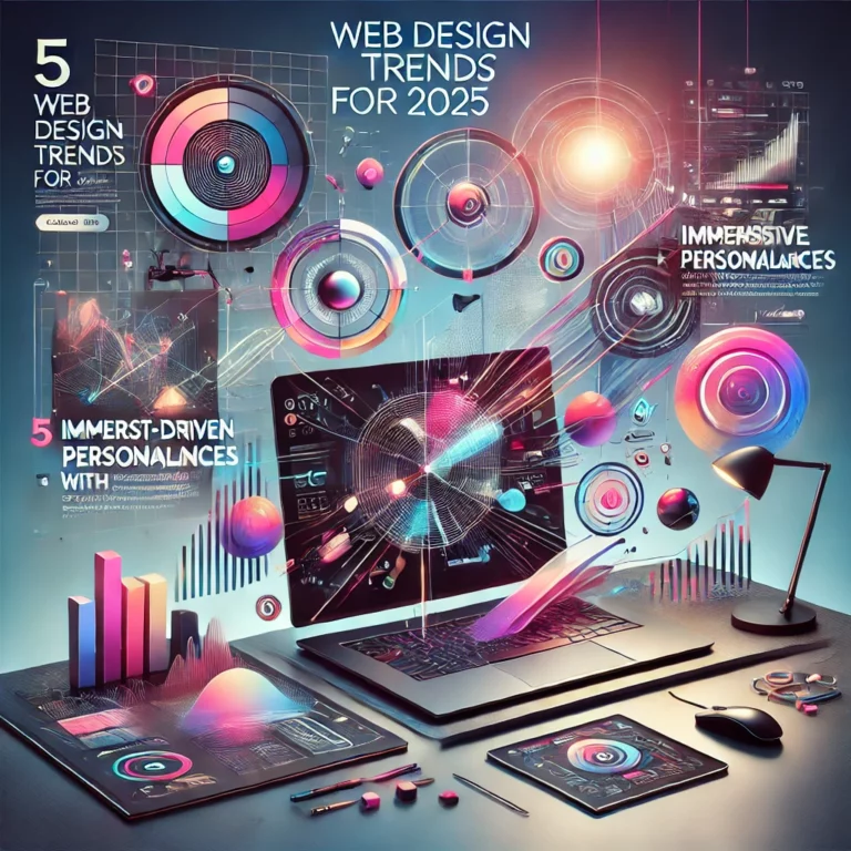 Les 5 tendances incontournables du design web en 2025 : Boostez votre site avec ces nouveautés !