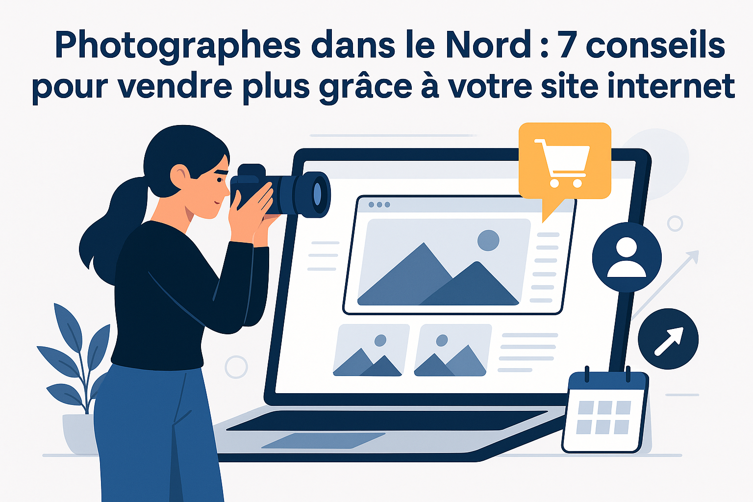 Photographes dans le Nord : 7 conseils pour vendre plus grâce à votre site internet